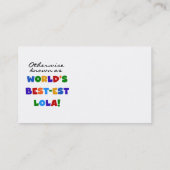 Verder bekend als Best-est Lola Gifts Visitekaartje (Achterkant)