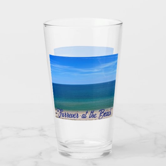 Verder bij de Beach Glass Cup Glas (Achterkant)