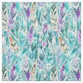 VERDER DANCE Boho Chic Waterverf Patroon Stof (Swatch)