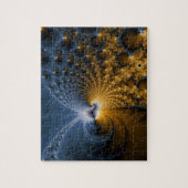 Verder - fractale kunst legpuzzel (Verticaal)