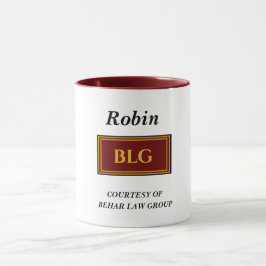 Verder gepersonaliseerde Corporate Coffee Mok
