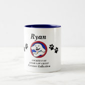 Verder gepersonaliseerde Corporate Coffee Mok: Tweekleurige Koffiemok (Center)