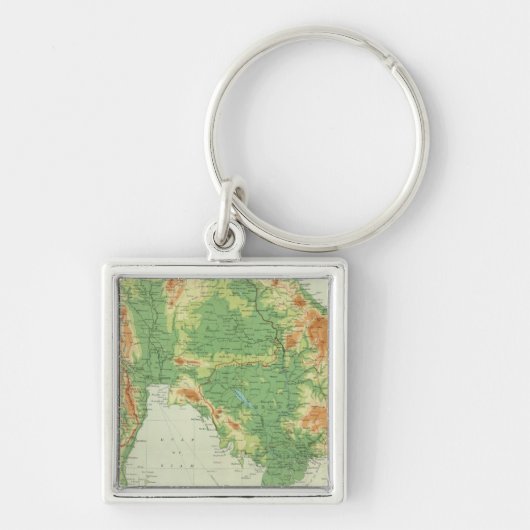 Verder India Sleutelhanger (Voorkant)