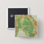 Verder India Vierkante Button 5,1 Cm (Voorkant /achterkant)