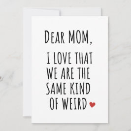 VERDER MOM IK HOOP DAT WE HETZELFDE SOORT WEIRD ZI FEESTDAGENKAART