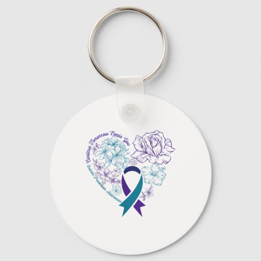 Verder Morgen Heeft Je Suïcidepreventie Awa Sleutelhanger (Voorkant)