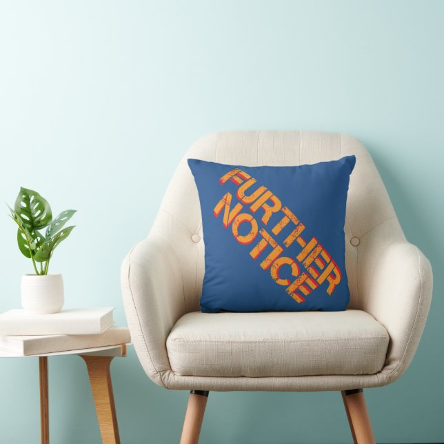 Verdere kennisgeving Blauw BG Kussen (Stoel)