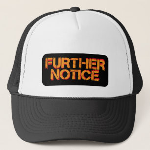 Verdere kennisgeving Zwart BG Trucker Pet