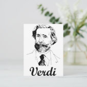 Verdi Briefkaart (Staand voorkant)