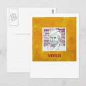Verdi briefkaart (Voorkant / Achterkant)