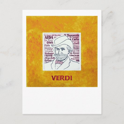 Verdi briefkaart (Voorkant)