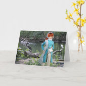 Verdi - de Vogels van de Dierentuin van Houston Kaart (Gele Bloem)