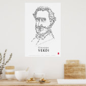 Verdi Face the Music Poster (Keuken)
