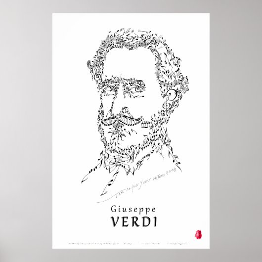 Verdi Face the Music Poster (Voorkant)