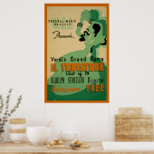 Verdi Il Trovatore  1937 het Poster van WPA (Keuken)