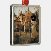 Verdi in het Ahwahnee-hotel, Yosemite Metalen Ornament (Rechts)