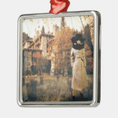 Verdi in het Ahwahnee-hotel, Yosemite Metalen Ornament (Links)