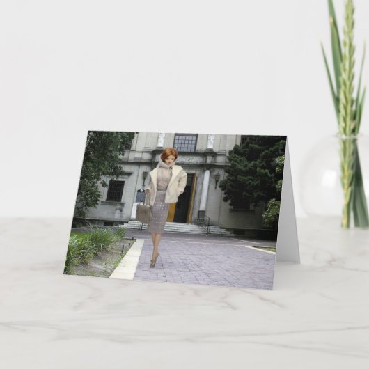 Verdi, Julia Ideson Library in Houston, Texas Kaart (Voorkant)