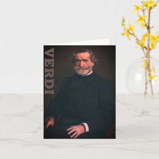 Verdi Kaart (Gele Bloem)