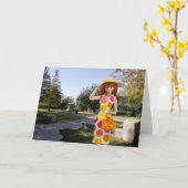 Verdi, september in Sam Houston Park Kaart (Gele Bloem)