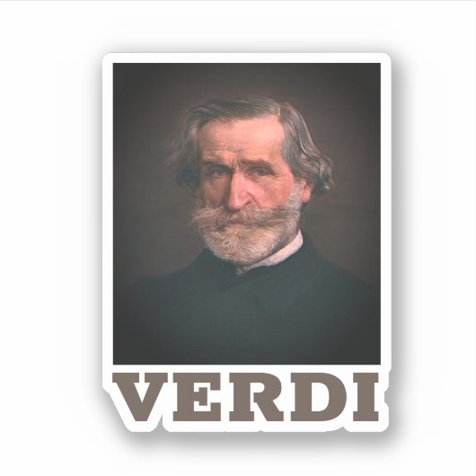 Verdi Sticker (Voorkant)
