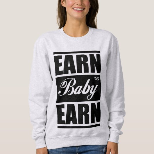 Verdien Baby Verdien SweatShirt (Voorkant)