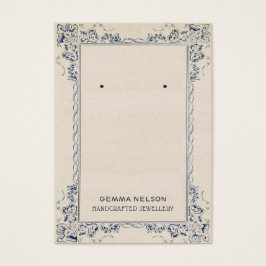 Verdien Display Card ・  Floral Social Media Visitekaartje