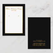 Verdien een DisplayCard Gold en Black Visitekaartje (Voorkant / Achterkant)