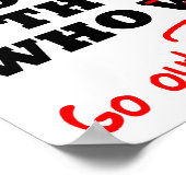 Verdien het grappige Poster (Hoek)