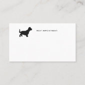 Verdien het koelste professionele ontwerp van het  afsprakenkaartje (Achterkant)