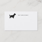 Verdien het koelste professionele ontwerp van het  afsprakenkaartje (Achterkant)