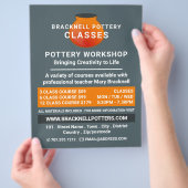 Verdien het Ontwerp van de Pit, de Klassen van de  Flyer (Hand)