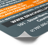 Verdien het Ontwerp van de Pit, de Klassen van de Poster (Hoek)