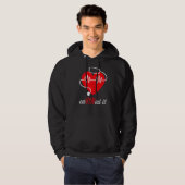 Verdien het verpleegkundig Afstuderen Hoodie (Voorkant volledig)