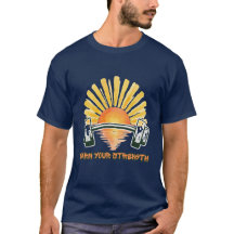 Verdien je kracht Motivatie Gym T-Shirt