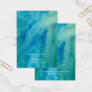 Verdien juwelen-beeldschermkaart, Natuur-kunst in Visitekaartje