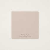 Verdien juwelen kaart ・ Earthy Floral (Achterkant)