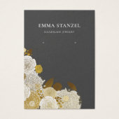 Verdien Kaart voor beeldscherm ・ Gold Sketched Flo (Voorkant)