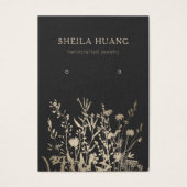 Verdien Kaart voor beeldscherm ・ Grond Floral Beig (Voorkant)