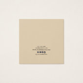 Verdien Kaart voor beeldscherm ・ Grond Floral Beig (Achterkant)