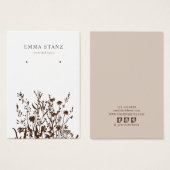 Verdien Kaart voor beeldscherm ・ Grondige sociale  (Voorkant /achterkant)