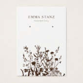 Verdien Kaart voor beeldscherm ・ Grondige sociale  (Voorkant)