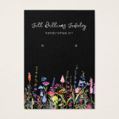 Verdien Kaart voor beeldscherm ・ Kleurrijke wilde (Voorkant)