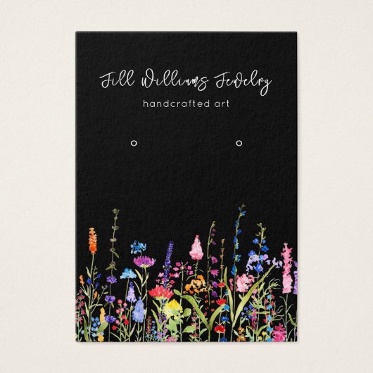 Verdien Kaart voor beeldscherm ・ Kleurrijke wilde  (Voorkant)