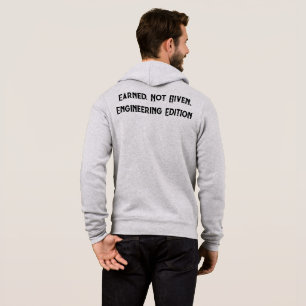 Verdien Niet Gegeven Engineering Editie Zip Hoodie