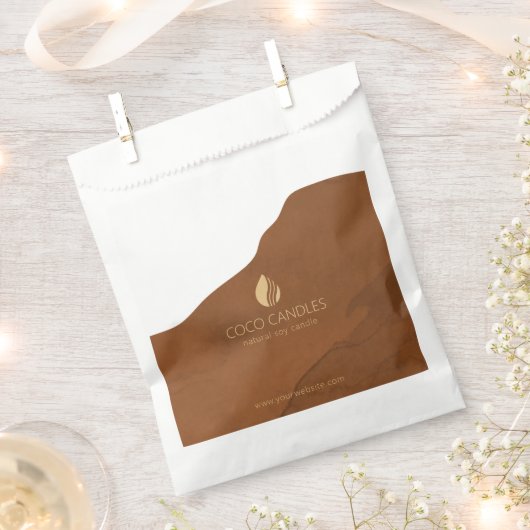 Verdien productpapiertas bedankzakje (Geknipt)