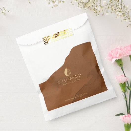 Verdien productpapiertas bedankzakje (Gezegeld)