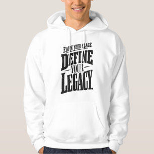 Verdien Respecteer Definieer Je Eigen Erfenis Moti Hoodie