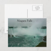 Verdiend van de mist en de hoefijzer Herfsten Briefkaart (Voorkant / Achterkant)