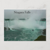 Verdiend van de mist en de hoefijzer Herfsten Briefkaart (Voorkant)